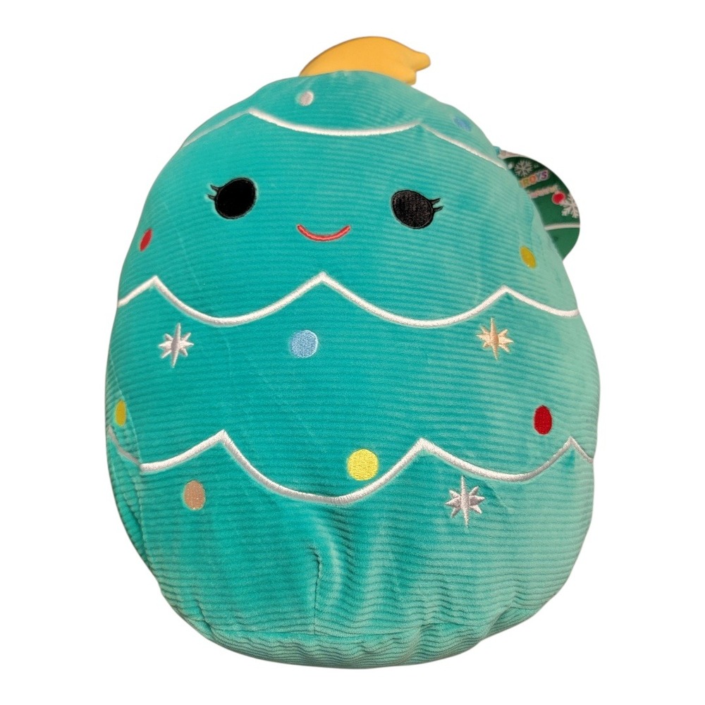Squishmallow Leama Christmas Tree Plush‎ Toy 12"